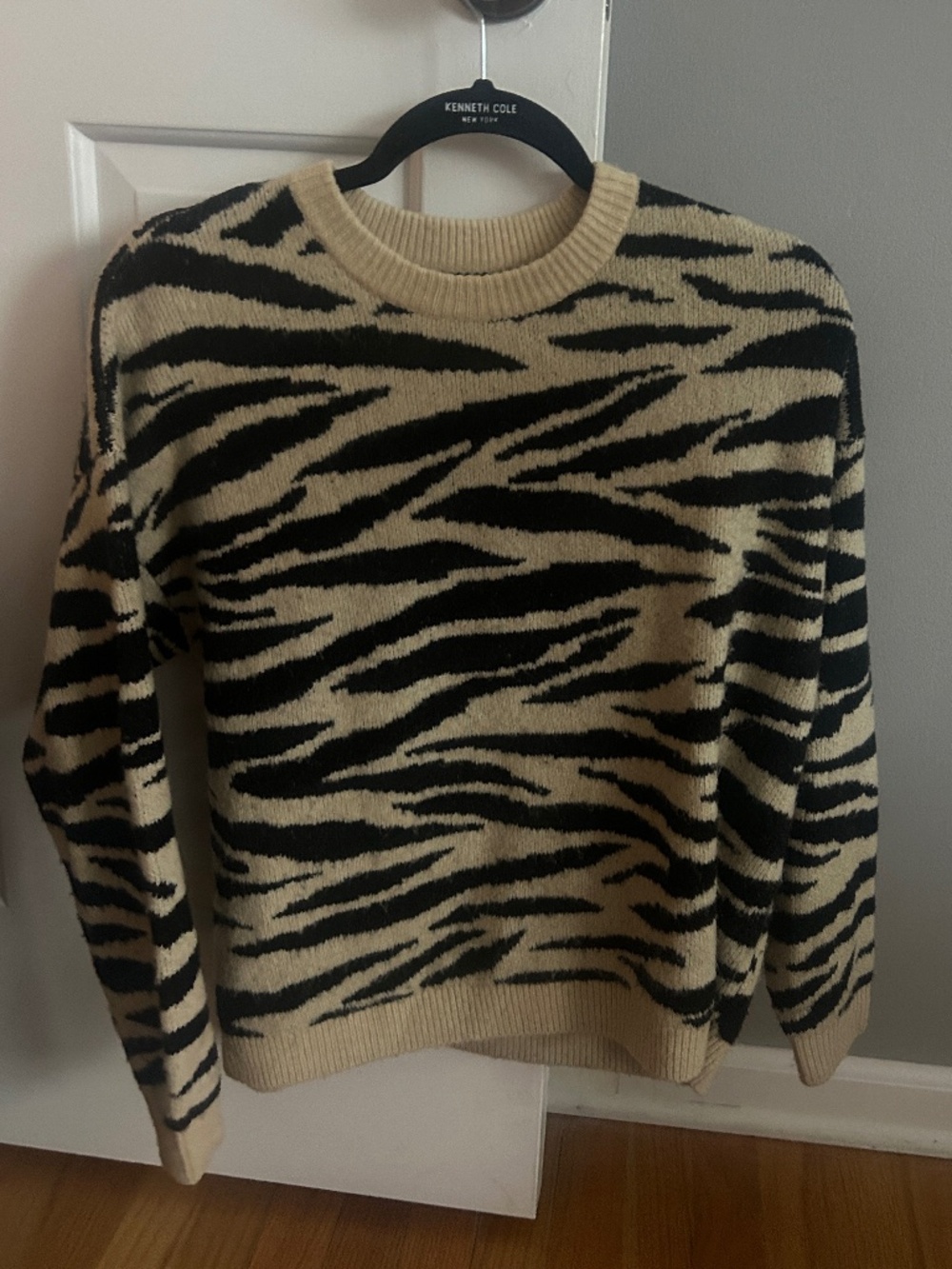 Anthropologie Zeba Sweater - Tan/black - XS